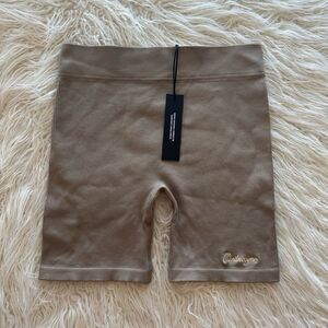 Civil Regime x No Tomorrow Ribbed Biker Shorts Size XL